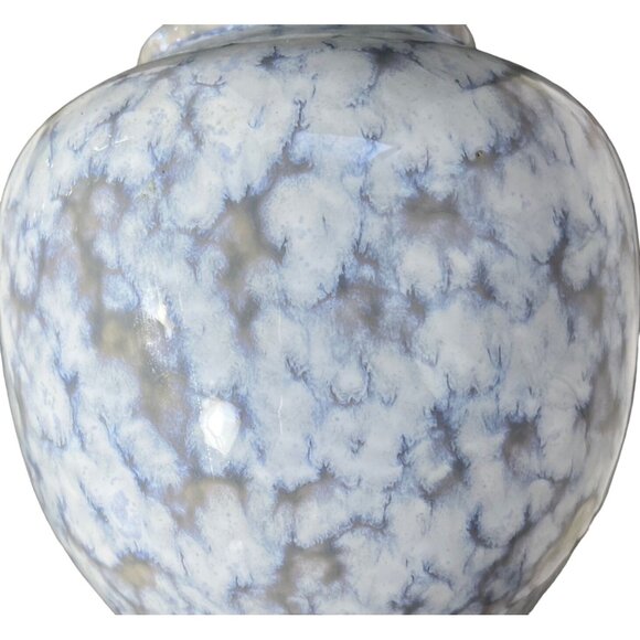 Gorgeous Ceramic Pot Sky Blue, Stormy Gray and Cloud White - Picture 8 of 13